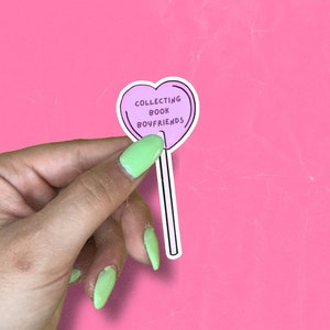 Lollipop "Collecting Book Boyfriends" Sticker