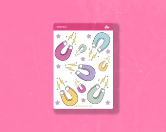 Energia | Bullet Journal Sticker, Planner Sticker