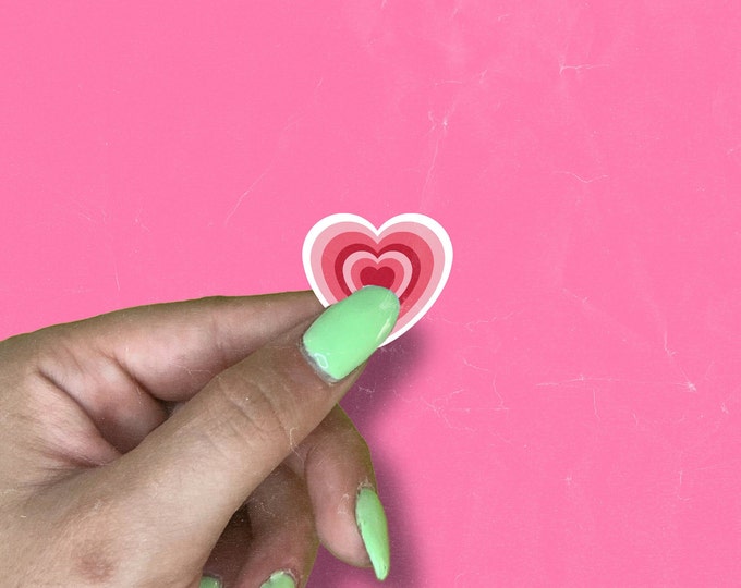 Red Heart Sticker