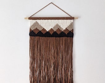 Whistler - Mountain Macrame Wall Hanging