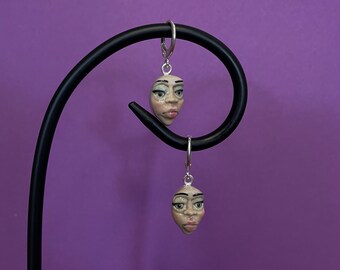 Face earrings