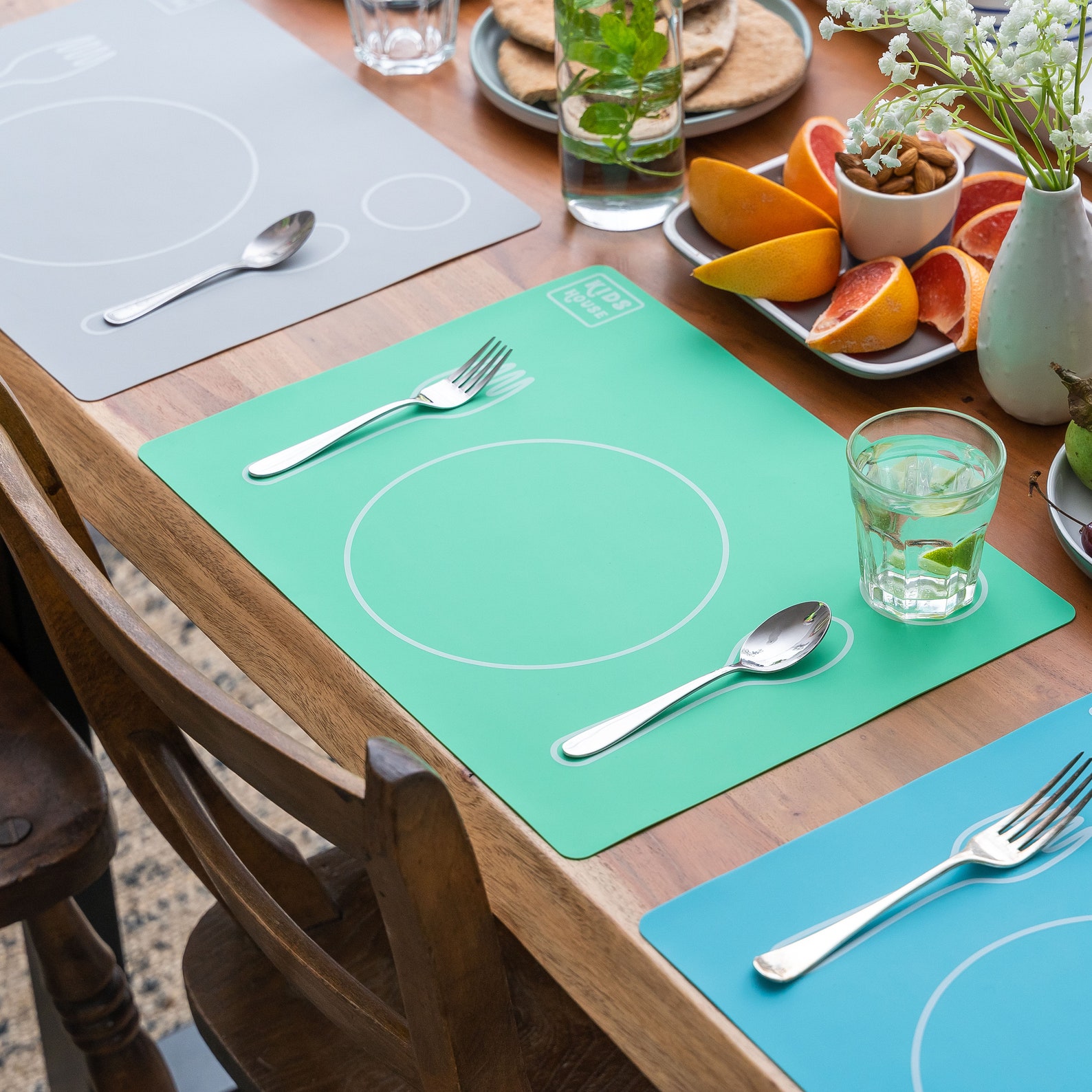 Montessori Silicone Placemat EasytoClean Tool for Setting Etsy