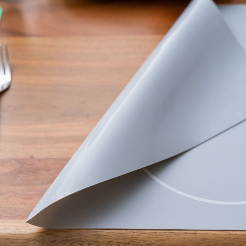 Montessori Toddler Silicone Mealtime Placemat LARGE Etsy UK