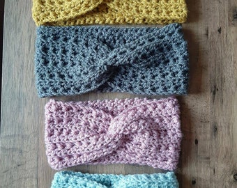 Handmade Crochet Earwarmers|Childs Earwarmers| Adult Earwarmers|Crochet Headband|Mummy and Me Headband|Stocking Filler|Knit Headband