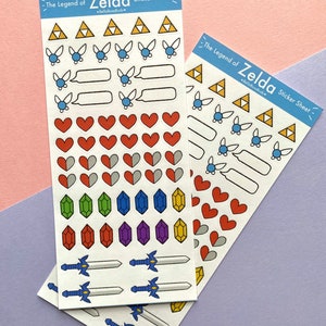 The Legend of Zelda Planner Stickers