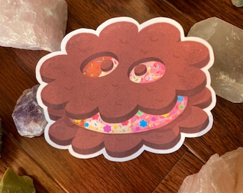 Soot Sprite Ice Cream Sandwich Sticker