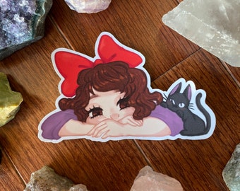 Kiki en Jiji-sticker