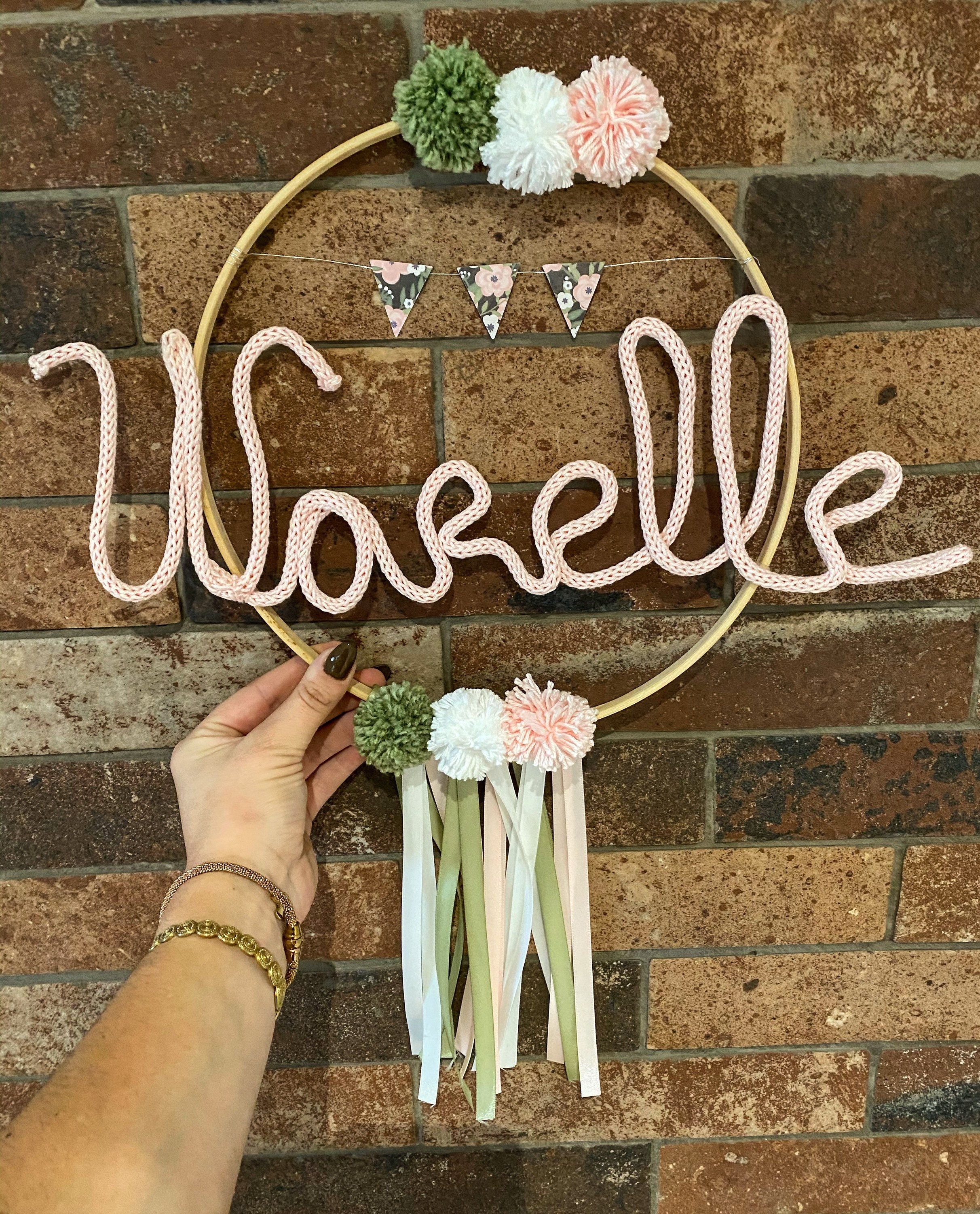 Prénom Tricotin avec Cercle