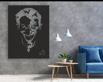 Joker Laser Cut Etsy