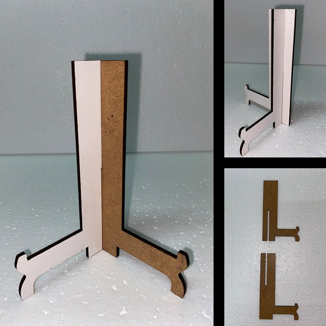 SVG Easel Stand SVG Picture Frame Stand Laser Cut Svg Dxf Etsy New