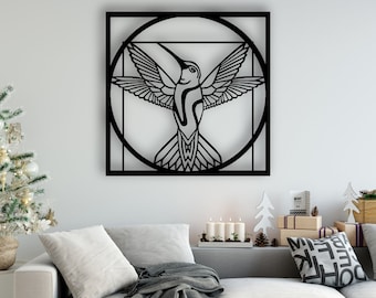 Bird Design laser coupé svg dxf fichiers mur autocollant gravure modèle de silhouette décalque cnc routeur de coupe numérique vecteur téléchargement instantané