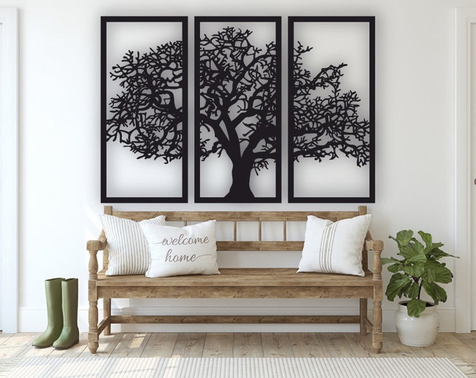 Tree Panel Pattern 23 Tree Panels, Wall Panels, Room Decor, Tree Patterns, Laser, CNC ...