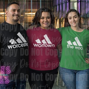 Wortown Shirt, Worcester Shirt, The Woo, Locals Shirt