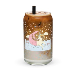 Capricorn Sea Goat Glass