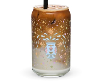 Aquarius Water Bearer Glass