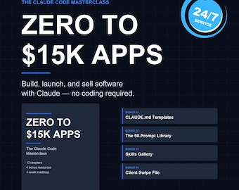 Claude Code Masterclass: Build & Sell AI Apps (No Coding) (PDF)
