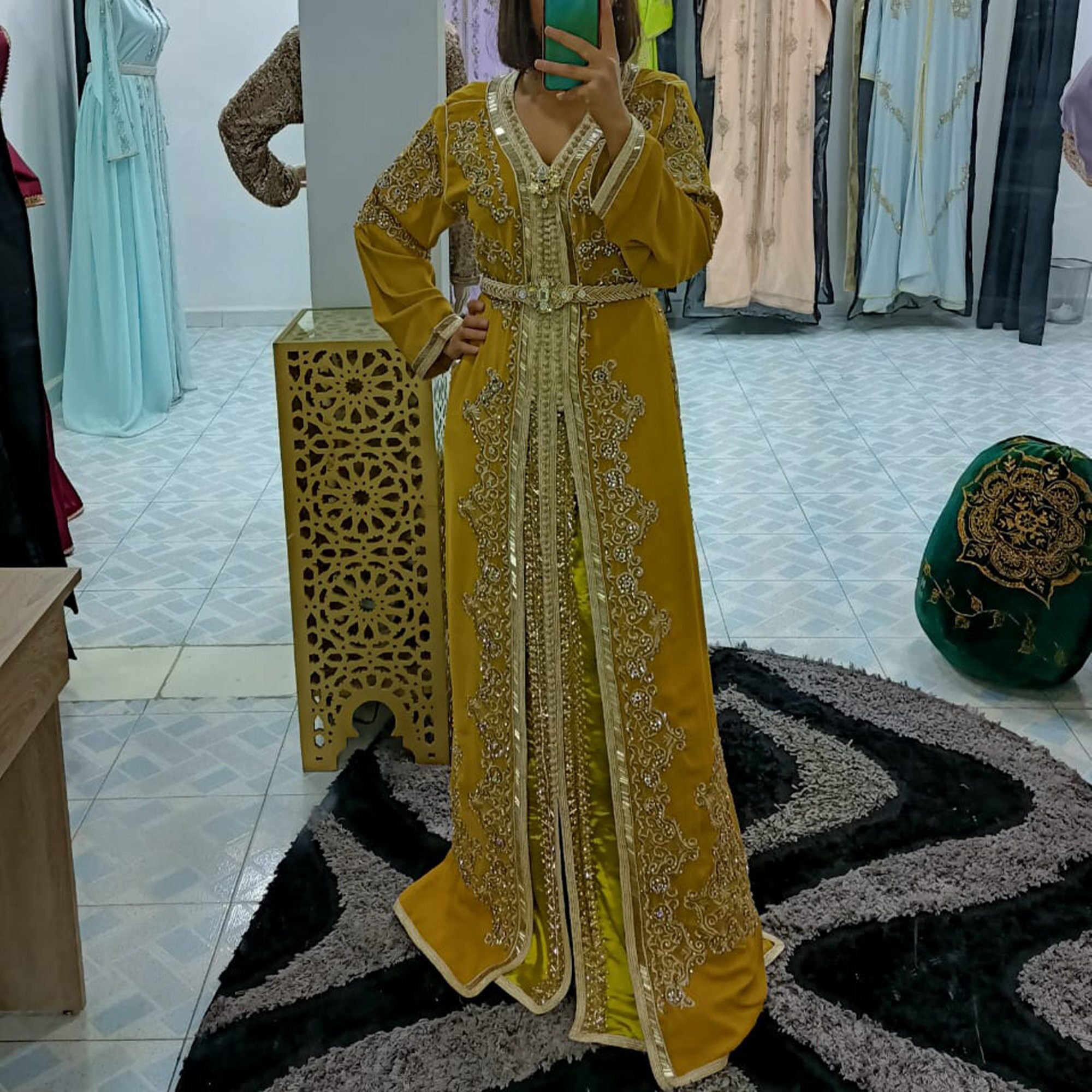 moroccan evening kaftan
