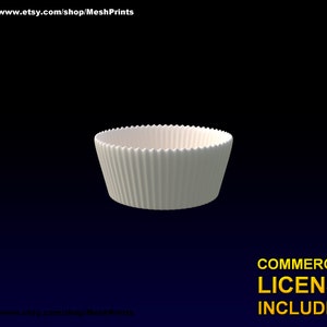 Cupcake Shaped Pot STL File (Download)