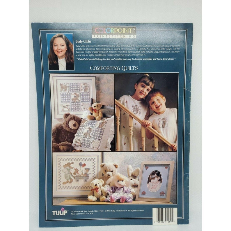 Colorpoint Book Colorpoint Paintstitching Leaflet #91250 Comforting Quilts Judy Gibbs ...