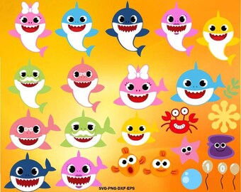 Download Shark Family Svg Etsy