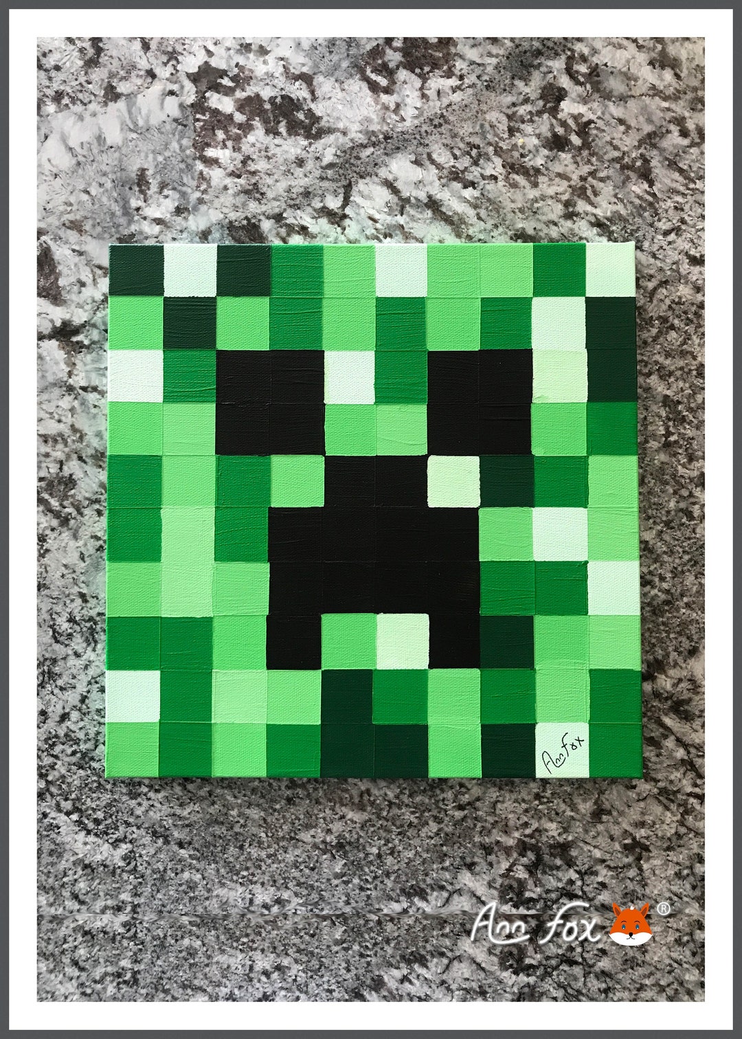 Minecraft creeper face i made . MADE BY:Ryan Ziesch