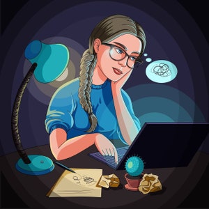 Ritratto di famiglia in stile cartoon, arte digitale, regalo personalizzato, ritratto di famiglia e animali domestici, anniversario, regalo di San Valentino