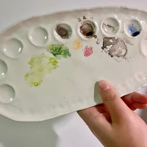 Fine Ceramic Painting Palette Gift Set