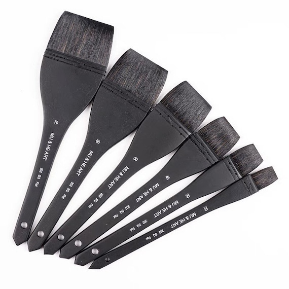 Slcone Pant Brush Holder, 6 Slots Pant Brush Organzer For