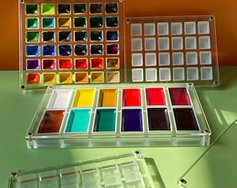 Acrylic Watercolor Palette