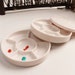 Travel Painting Palette | 6-well Circular | Watercolour | Acrylic | Stackable with Lid 