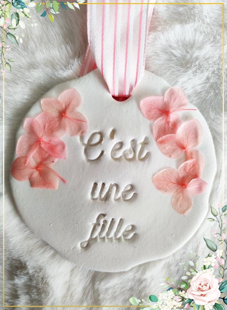 Ornement Décoratif Pour Annonce Naissance