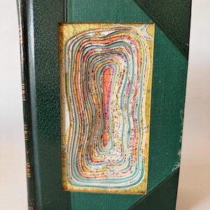 Beide Welten - Atlas - Wendebuch - Buch - Lexikon - Karten - Geographie - Buchkunst - Buchskulptur - Grün