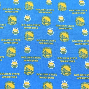Face Mask Washable 100% Cotton Fabric Golden State Warriors Three Layers USA