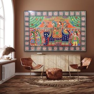 Madhubani Indian Folk painting
