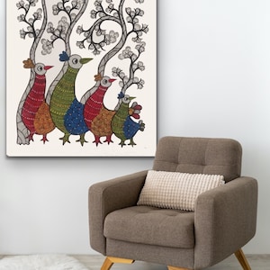 Beautiful Gond Painting