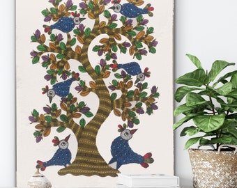 Indian folk Art Gond Painting