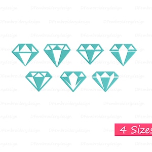 Mini Diamant Stickerei Designs: Juwel Kreuzstich (Digitaler Download)
