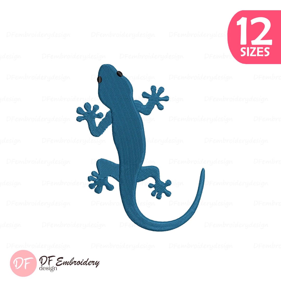 Embossing Patterns Lizard Lizard Embroidery Design, Reptile Machine Embroidery Pattern, Cute ...