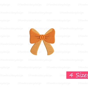 Mini Bow Embroidery, Embroidery Design Bow, Coquette Bow Embroidery, Bow Mama Embroidery, 4 sizes
