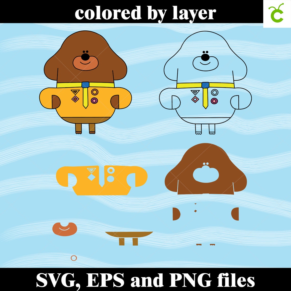 Hey Duggee Hey Duggee birthday Hey Duggee SVG Hey Duggee | Etsy