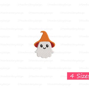 Mini Ghost Embroidery Design – Spooky & Cute Halloween-Inspired Pattern embroidery – Machine Embroidery gost – Instant Download, 4 sizes