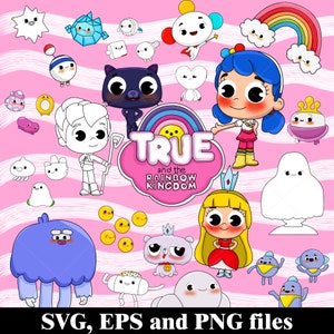 Download True And The Rainbow Kingdom Svg Png Dxf True And Bartleby Etsy