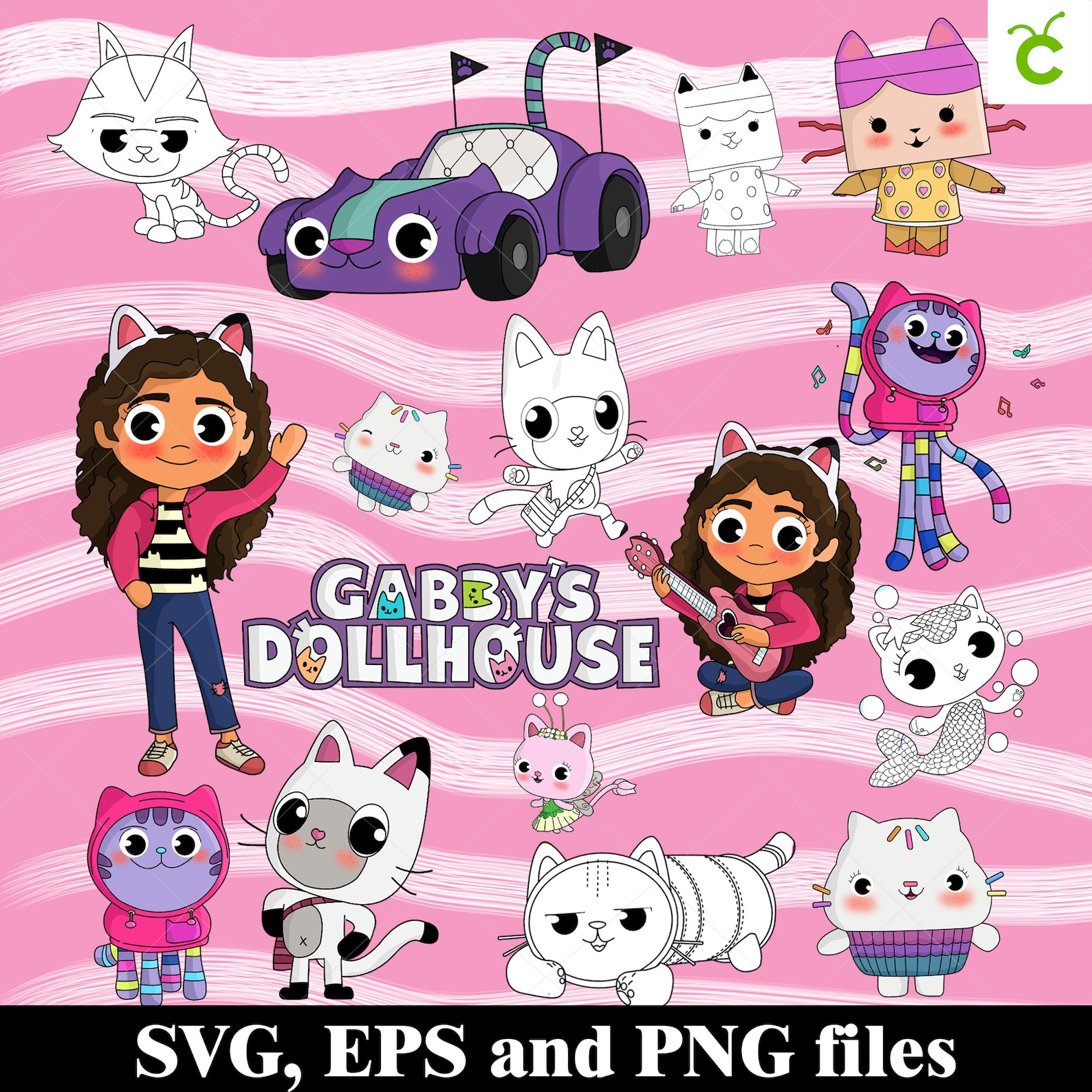 Gabby s Dollhouse Printables Printable World Holiday