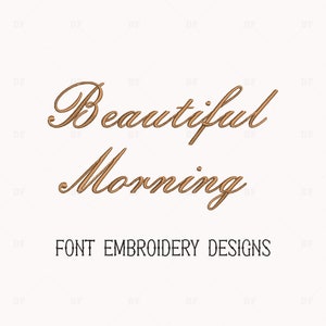 Mini Font Embroidery Design: Letters and Numbers (4 Sizes)