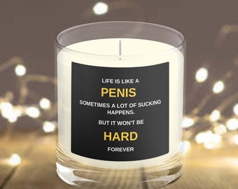 Funny Candle, Quirky Candle, Novelty Candle. Gift for him or her, Gift for bff