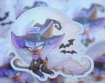 Halloween Vinyl Aufkleber Fledermaus