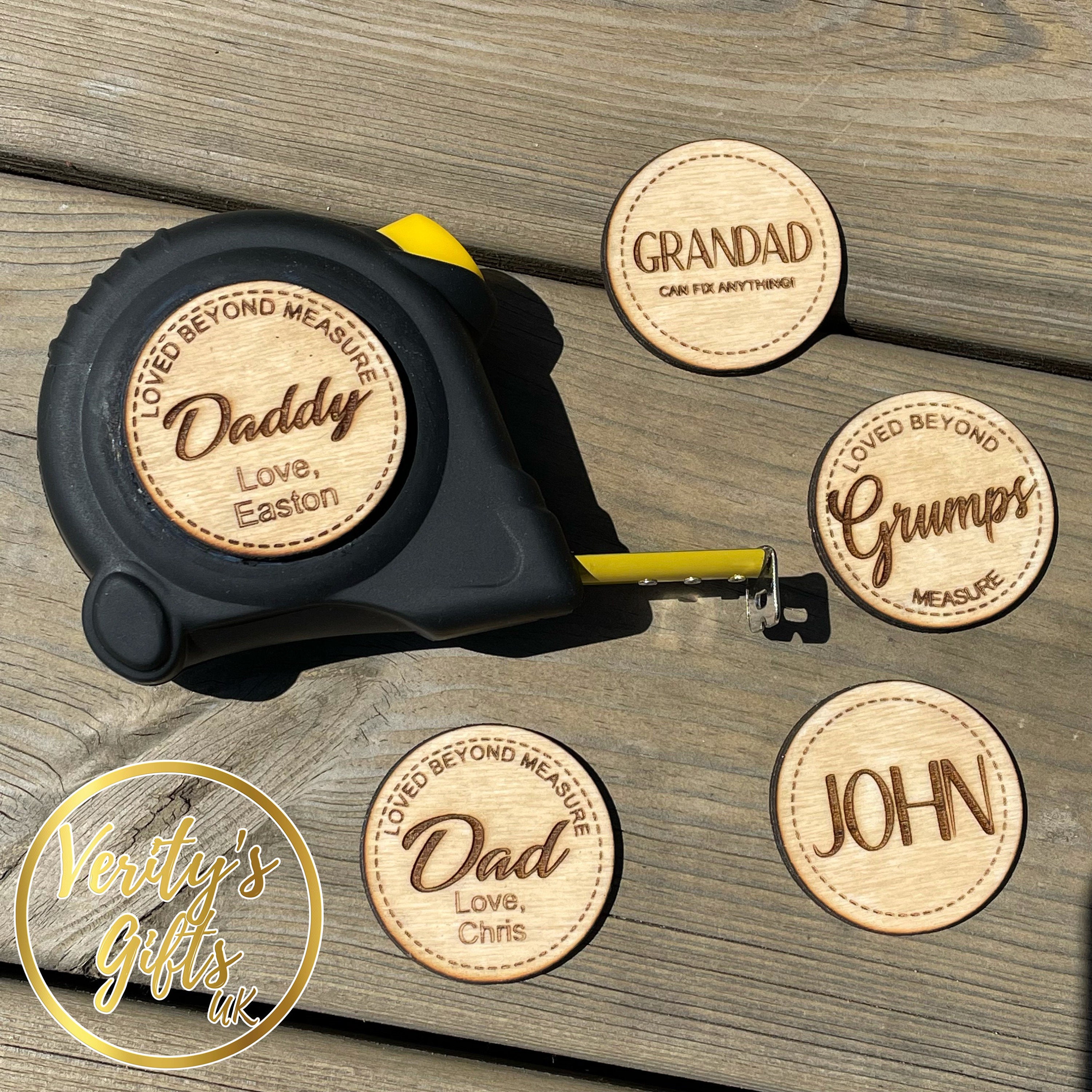 Personalised Tape Measure Gift Etsy