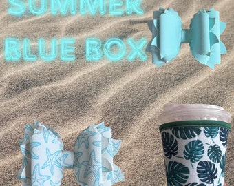 summer blue box