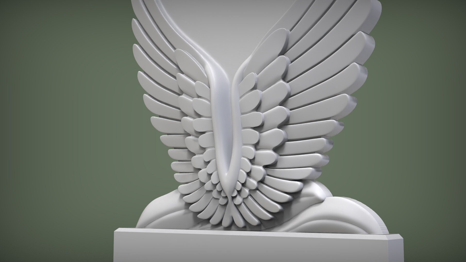 Angel Wings and Heart Memorial 3d Stl Model Cnc and 3d Printer Files - Etsy