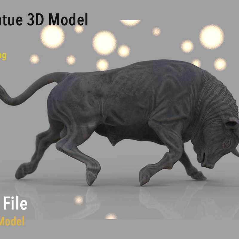 Bull Statue - Etsy